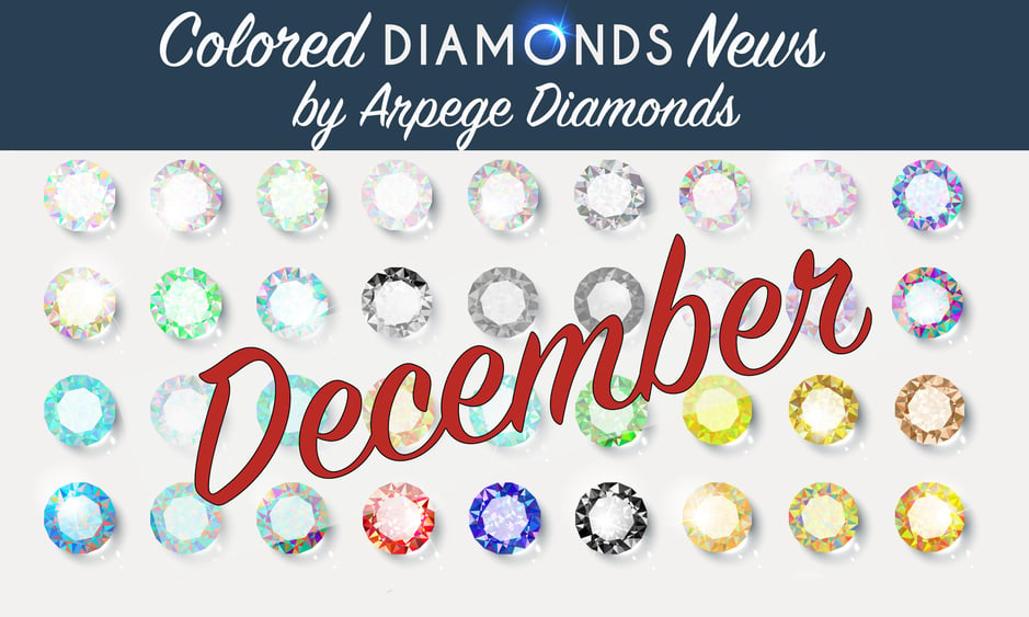 December Colored Diamonds News